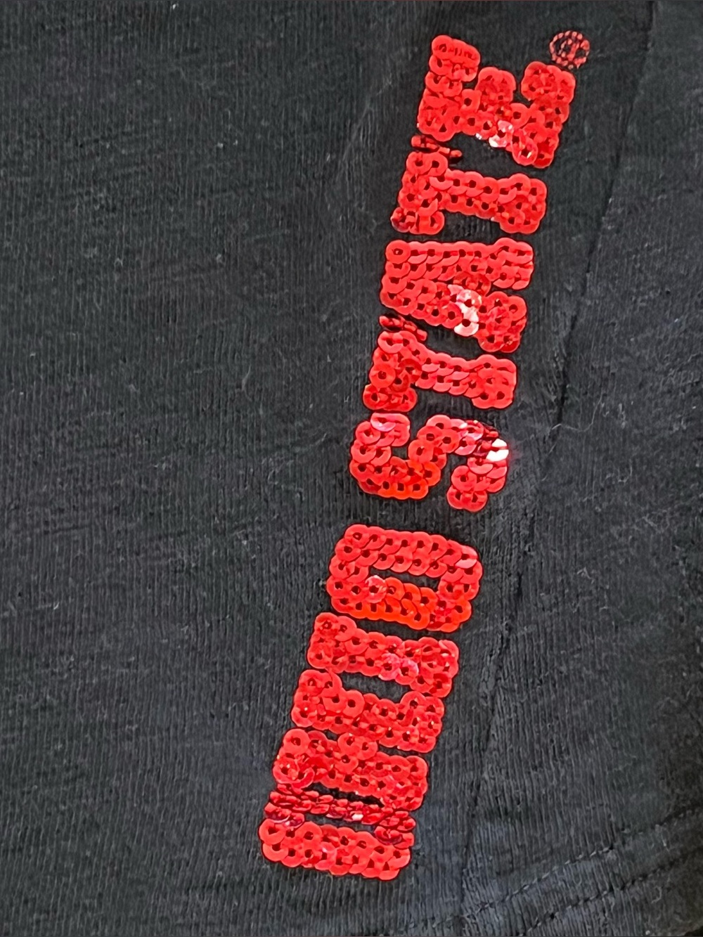 Pink Ohio State Buckeyes Gameday Red Sequin Logo Long Sleeve T-shirt Size Medium - Picture 5 of 10